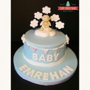 Bebekli Baby Shower Pasta