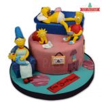 Simpsons Ailesi Pasta