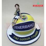 Fenerbahçe Basketbol Topu Pasta