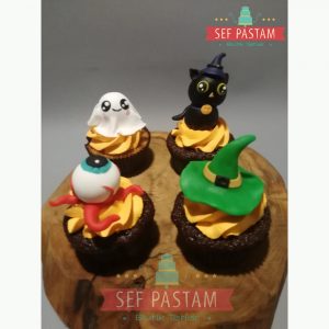 Cadılar Bayramı Cupcake