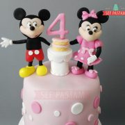 Miki ve Minnie Mouse Pasta