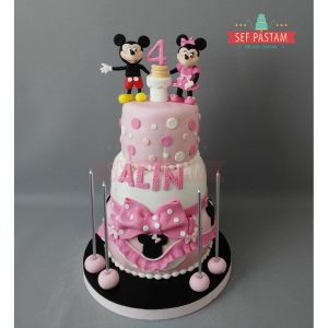 Miki ve Minnie Mouse Pasta